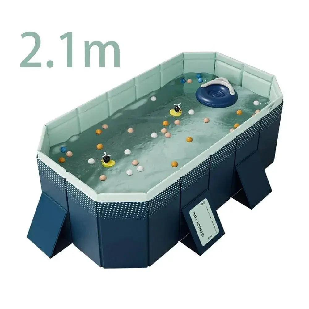 Family Pool – Foldable Non-Inflatable Design for Summer Fun - ToylandEU™