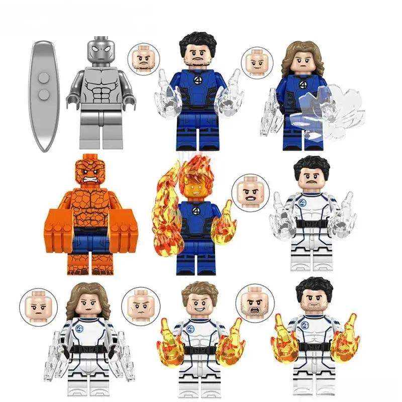 Fantastic Four Custom Lego Minifigures Set Of Nine - ToylandEU™