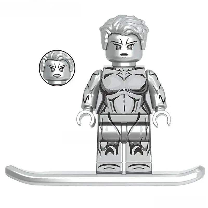 Lego Minifigure Silver Surfer Marvel Display Ready - ToylandEU™