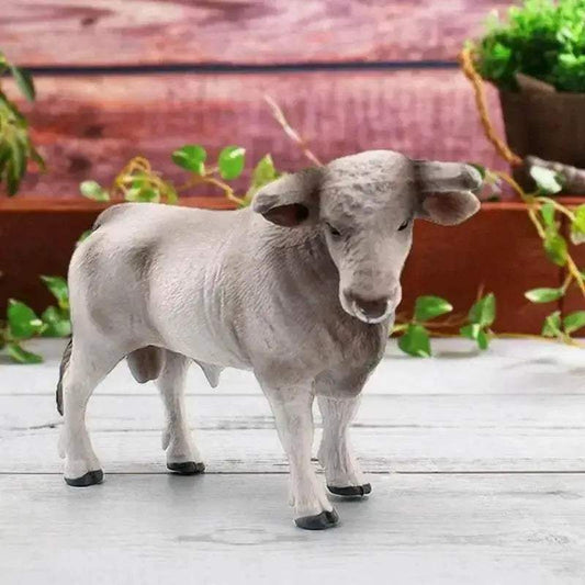 Farm Poultry Kawaii Mini Milk Cow Cattle Bull Calf Toy - ToylandEU