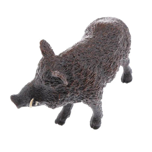 Farm Simulation Animal Model Wild Boar Pig Toy Figures - ToylandEU