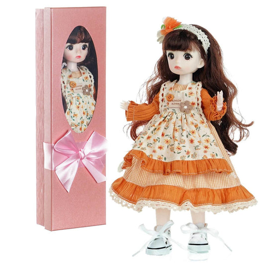 Fashion Doll Toy, Kids 1/6 BJD DIY Spherical Joint Doll - ToylandEU