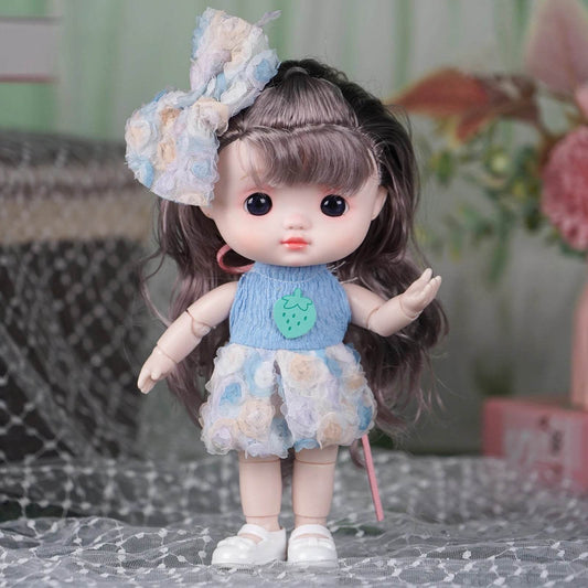 Fashion Doll with Corduroy Outfit and Articulated Body - ToylandEU