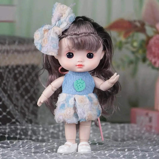 Fashion Doll with Corduroy Outfit and Mint Green Jacket - ToylandEU™