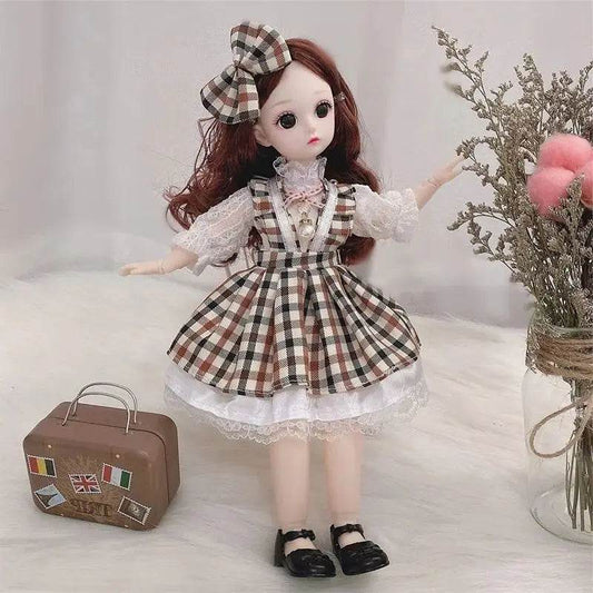 Fashion Full Set Clothes Doll 30cm 1/6 Anime Doll Gift - ToylandEU