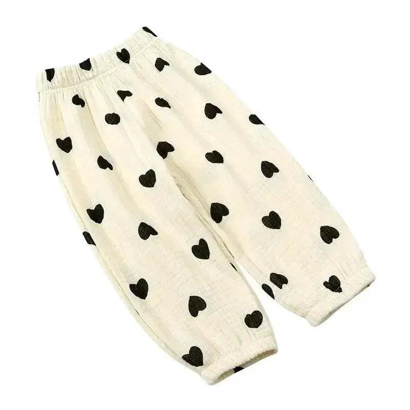 Fashion Girls Mosquito Repellent Pants for Summer Kids - ToylandEU™