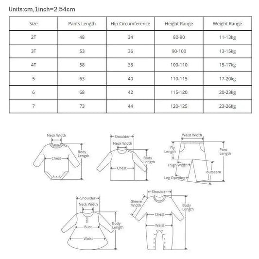 Fashion Solid Color Kids Pants Elastic Waist 2-7 Years - ToylandEU™