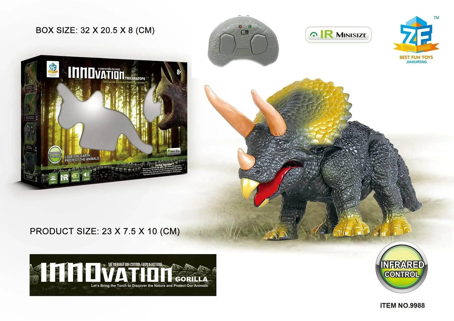 Fast 2 4G RC Dinosaur Toy With Swimming Toyland EU - ToylandEU™