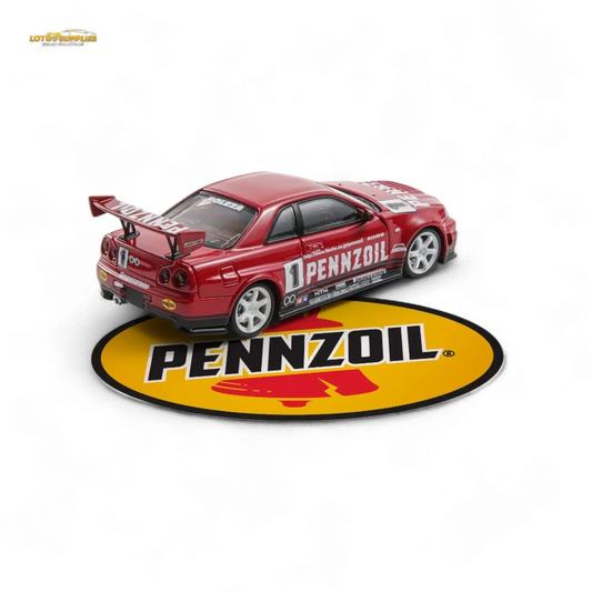 Nissan GT-R R34 Nismo Z-Tune Detail Pennzoil Edition - ToylandEU™