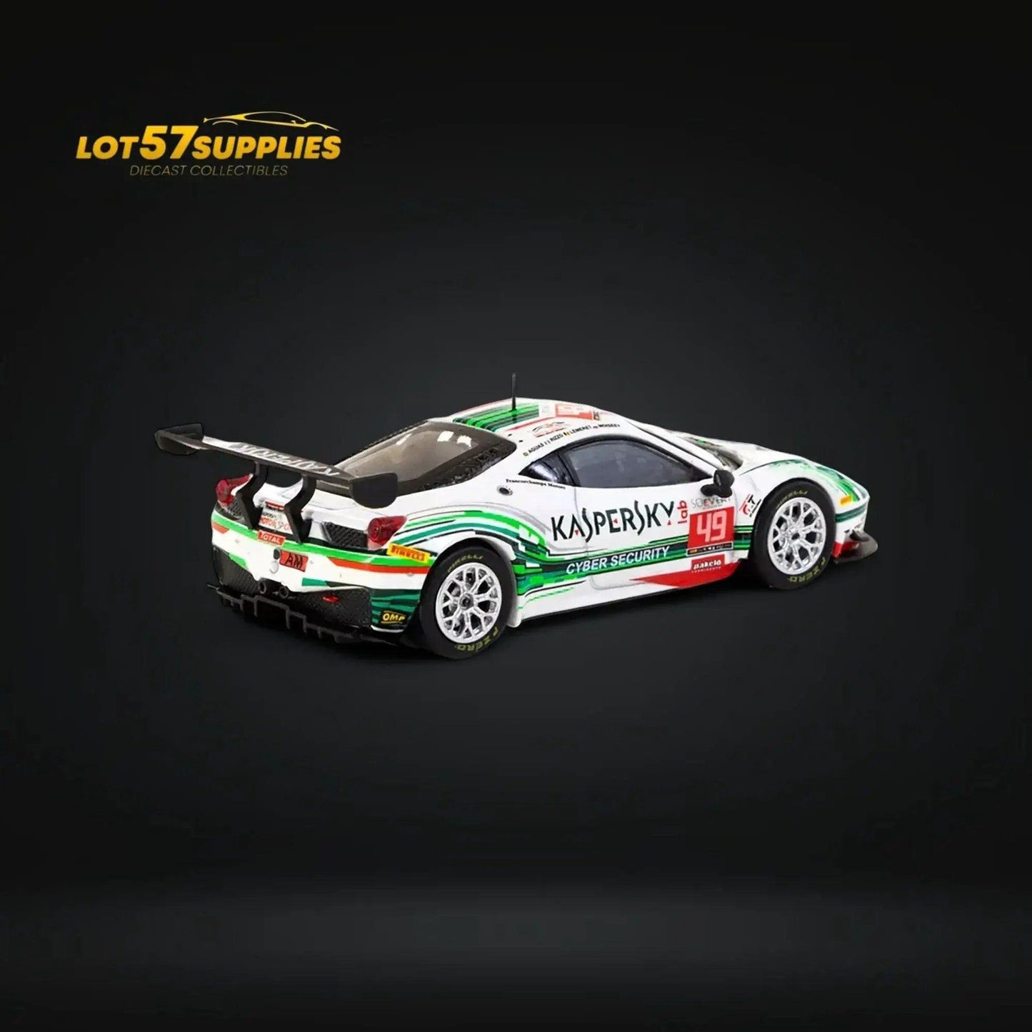 Ferrari 458 Italia GT3 Diecast Model Car 164 Acrylic - ToylandEU™