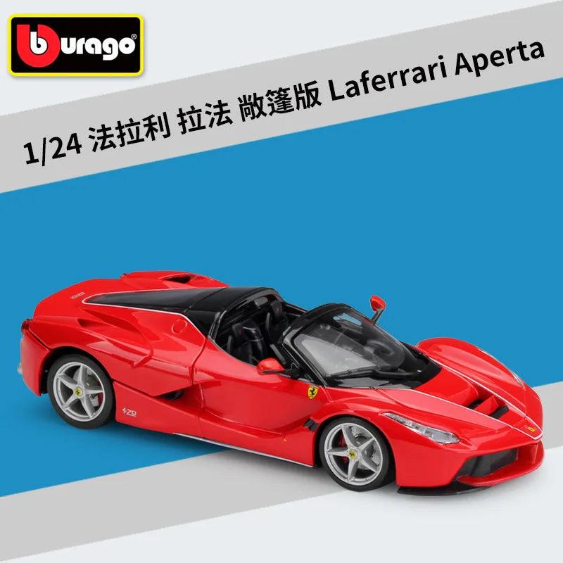 Ferrari Laferrari Aperta Diecast | 1:24 Scale | Toylandeu™