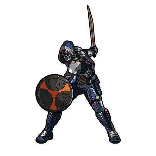 FiGPiN Enamel Pin Black Widow Collectible Display Case - ToylandEU