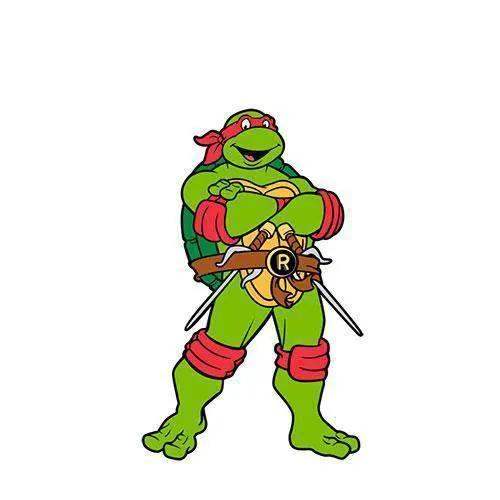 TMNT FiGPiN Enamel Pin Leonardo With 3-Inch Display Stand - ToylandEU