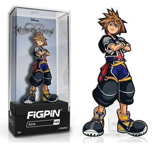 FiGPiN Sora Kingdom Hearts Pin Hard Enamel Backer Stand - ToylandEU™