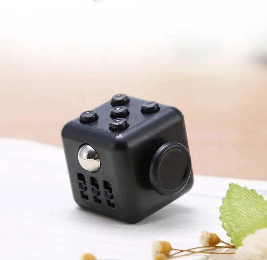 Creative Solid Color Fidget Dice handheld cube Release Stress Autism Anxiety Adult Kids Relief Anti-Stress finger children toys - ToylandEU