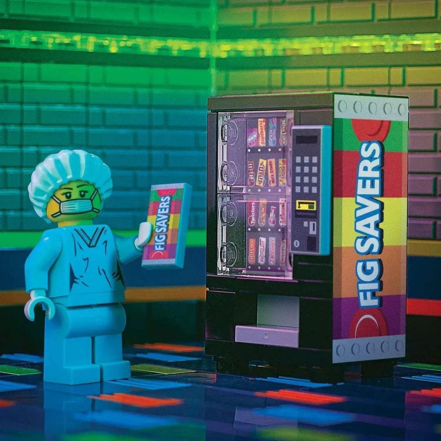 Lego Candy Bar Vending Machine With Authentic Bricks - ToylandEU