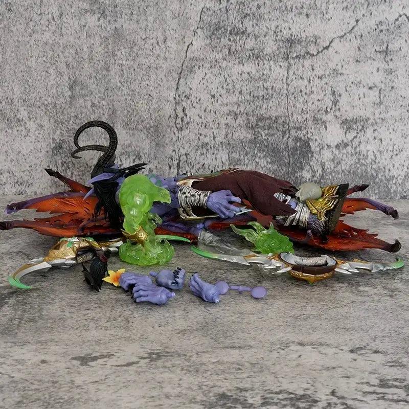 Illidan Stormrage Light Up Figure 25cm Demon Hunter PVC - ToylandEU™