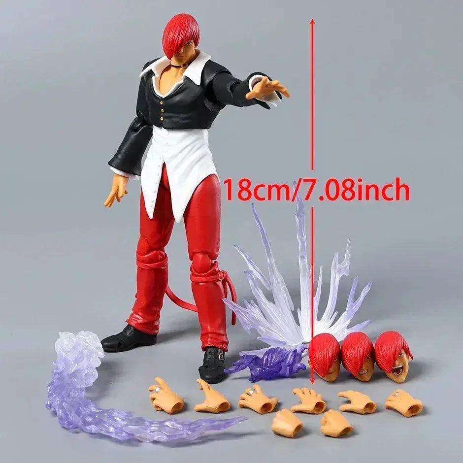 18 cm PVC Iori Yagami Anime Figure Bandai Collectible Toy CE Certified Finished Figure - ToylandEU™