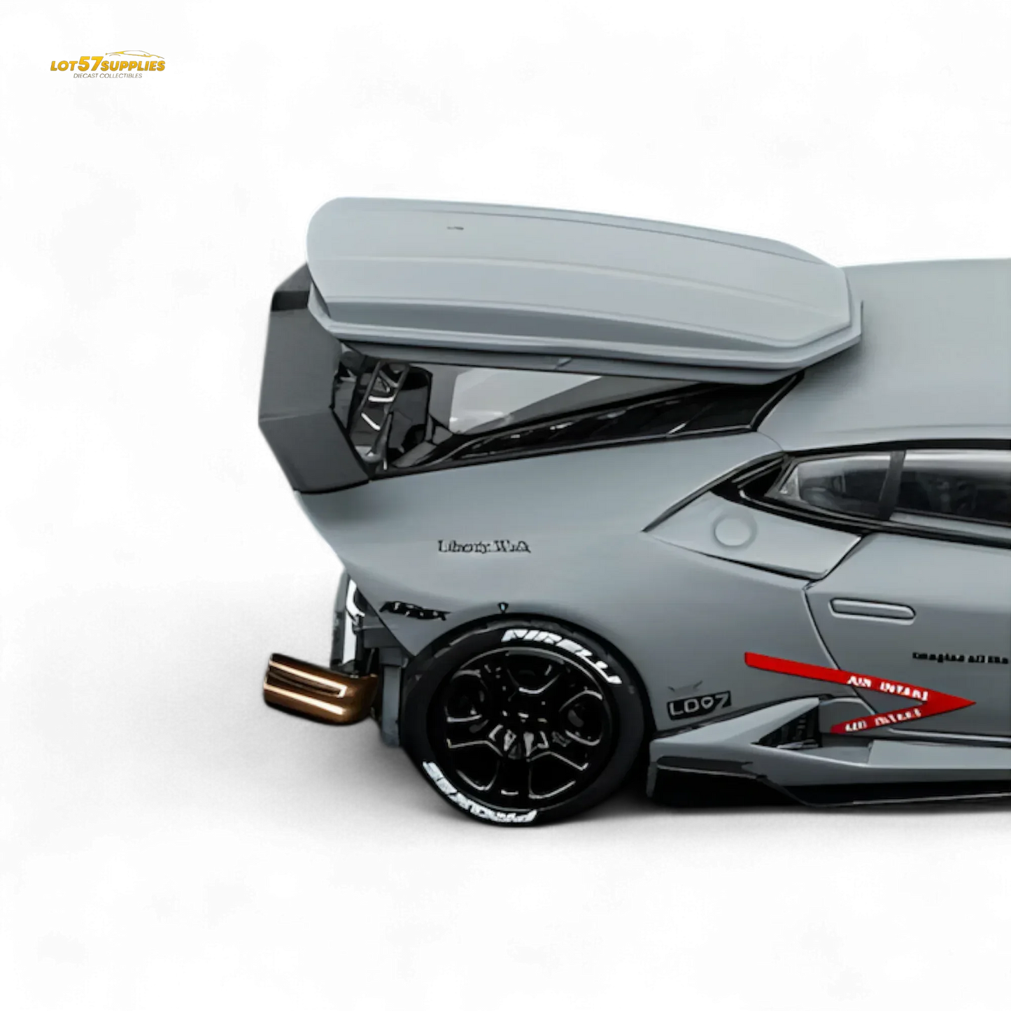 FindClassically Lamborghini Cartelfunds LP610-4 Twin Turbo - Gray 1:64 - ToylandEU