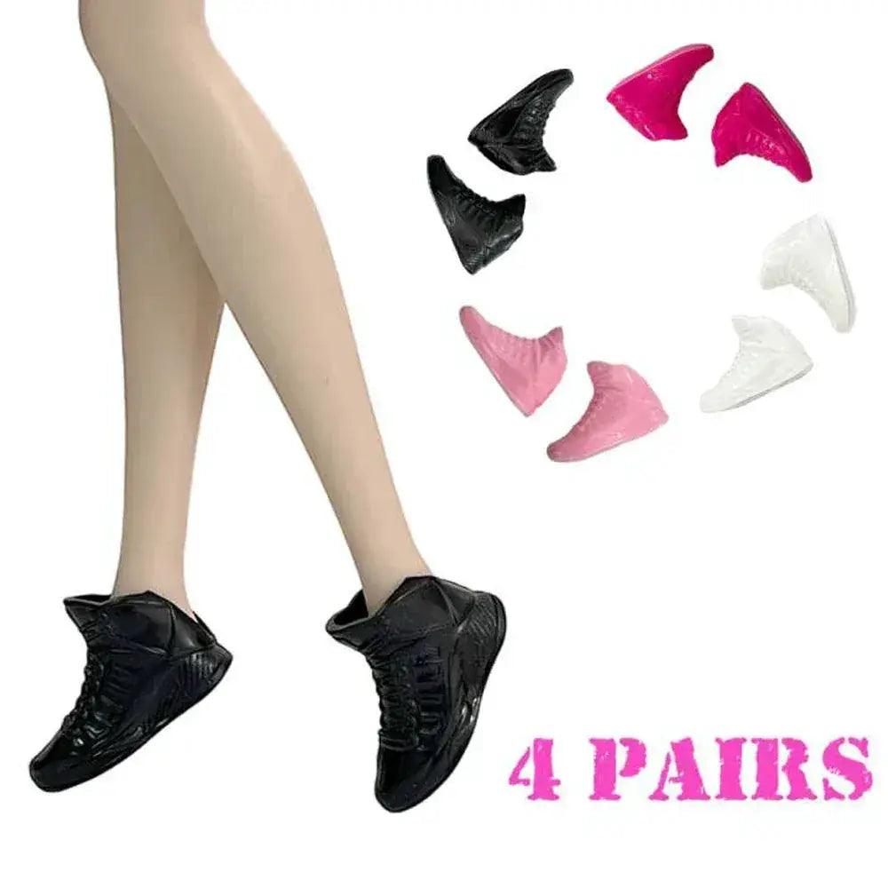 Fine Doll Shoes 11.5 Inch High Heel Boots Toyland EU - ToylandEU™
