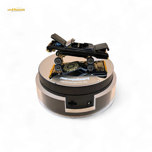 Chevrolet Impala Lowrider Diecast Black Gold Edition - ToylandEU™