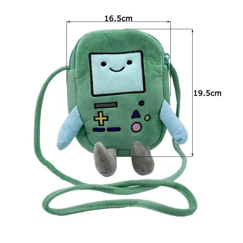Finn & Jake Plush Crossbody Bag - Adorable Coin Purse & Phone Holder - ToylandEU