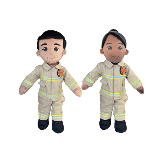 Firefighter Doll | Fireman Doll & Recordable Plush