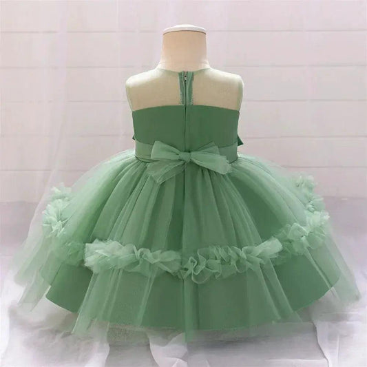 Five-Star Tutu Floral Green Dress Toyland EU - ToylandEU™