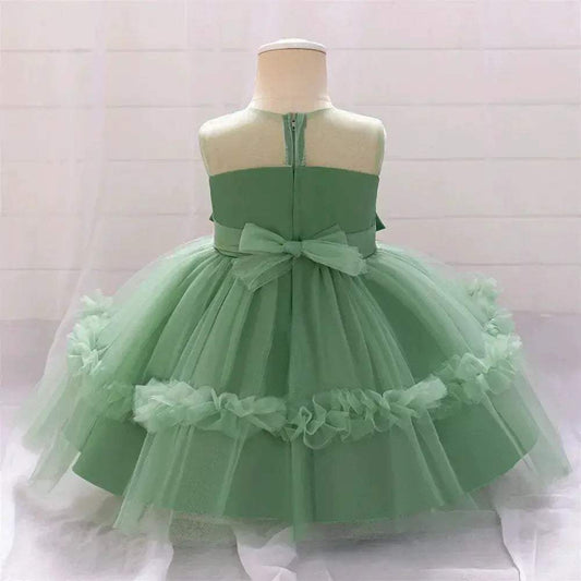 Five-Star Tutu Floral Green Dress Toyland EU - ToylandEU™