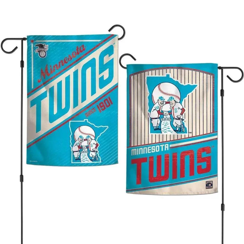Minnesota Twins Garden Flag 12x18 Two Sided Cooperstown - ToylandEU™