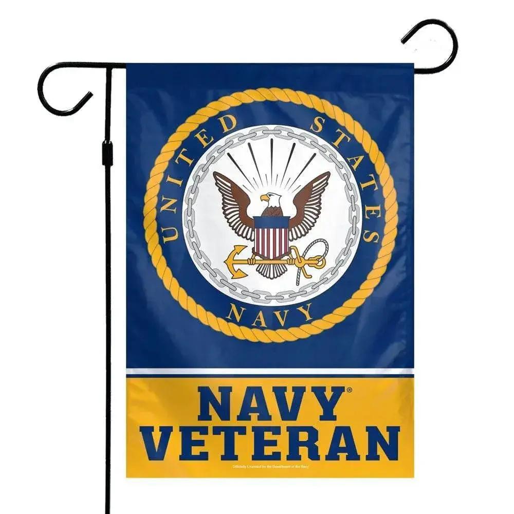 US Navy Garden Flag 12x18 One Sided Veteran Design Flag - ToylandEU™