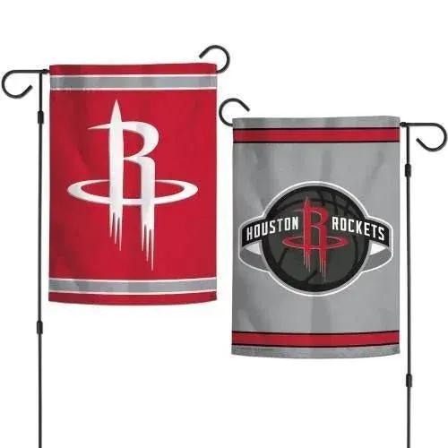 Houston Rockets Garden Flag 12x18 Two Sided Yard Banner - ToylandEU™