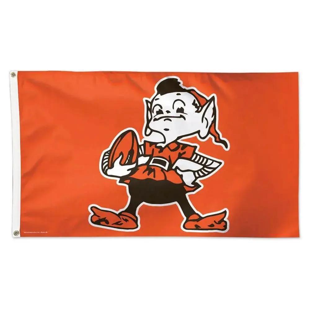 Cleveland Browns Flag 3x5 Deluxe Style Classic Logo Banner - ToylandEU™