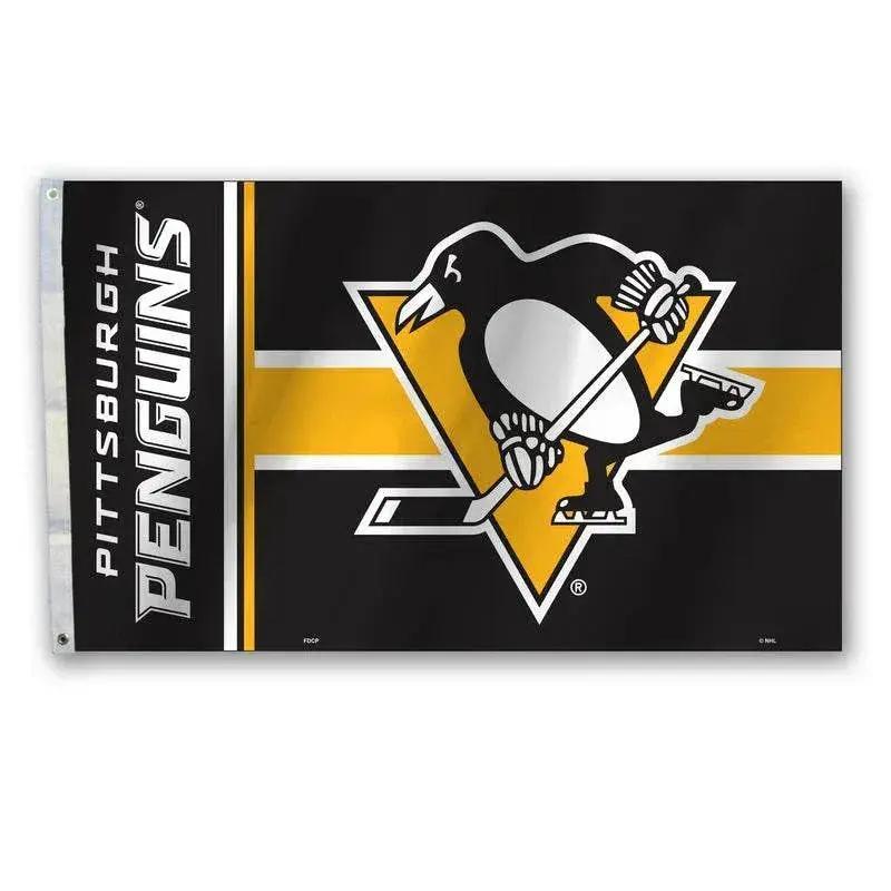 Pittsburgh Penguins Flag 3x5 Banner for Home Decor - ToylandEU™