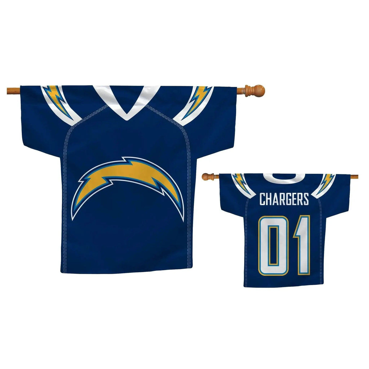 Los Angeles Chargers Flag Jersey Design For Football Fans - ToylandEU™