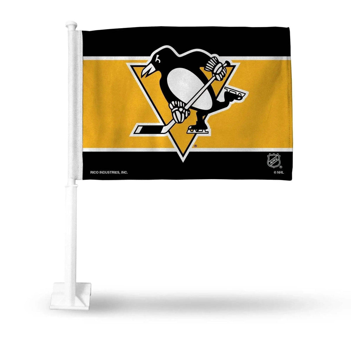 Pittsburgh Penguins Car Flag Official Rico Industries - ToylandEU™