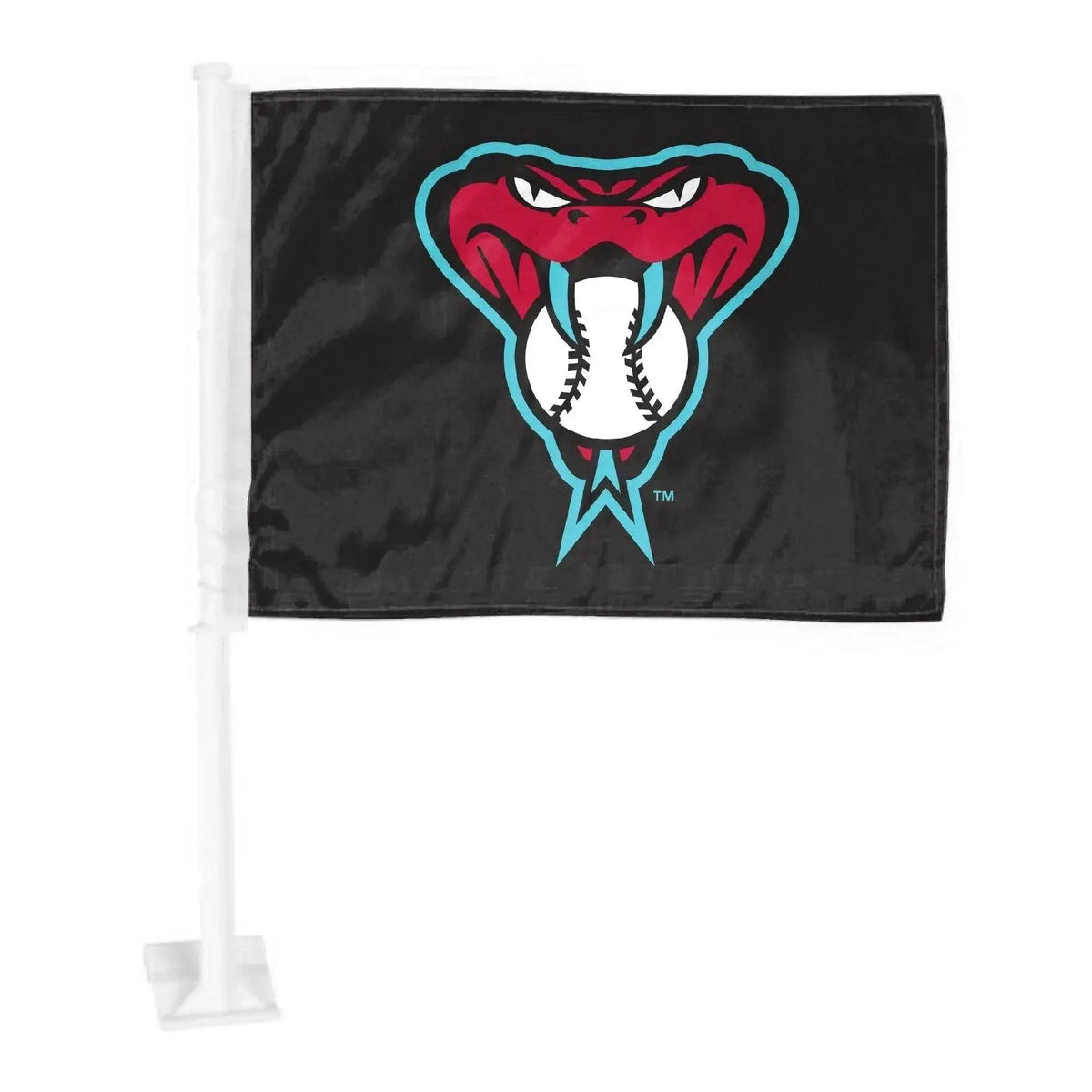 Arizona Diamondbacks Car Flag Primary Logo With Clip - ToylandEU™