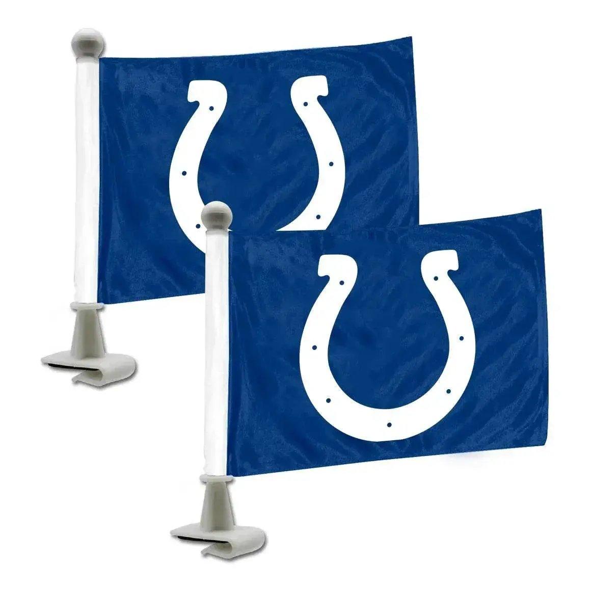 Indianapolis Colts Flag Set Two Piece Ambassador Style - ToylandEU™