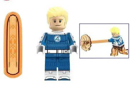 Flame Flight Hero Custom LEGO Figure With Base Plate Included ABS Plastic Standard LEGO Figure Scale - ToylandEU