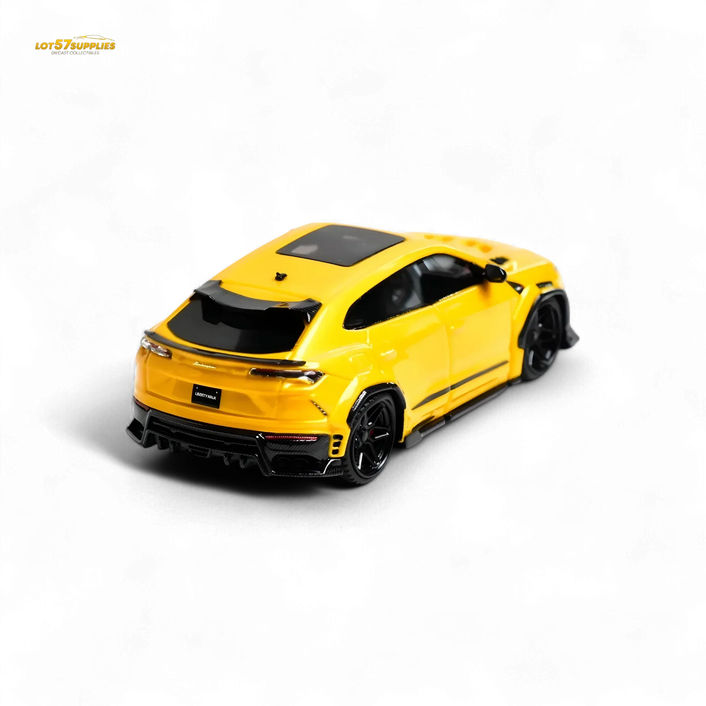 Flame Lamborghini Urus LBWK Giallo Auge Yellow Resin 1:64 - ToylandEU