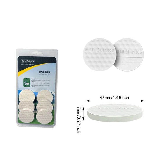 Flat Golf Balls Swing Trainer Set for All Ages - Indoor/Outdoor Practice - ToylandEU