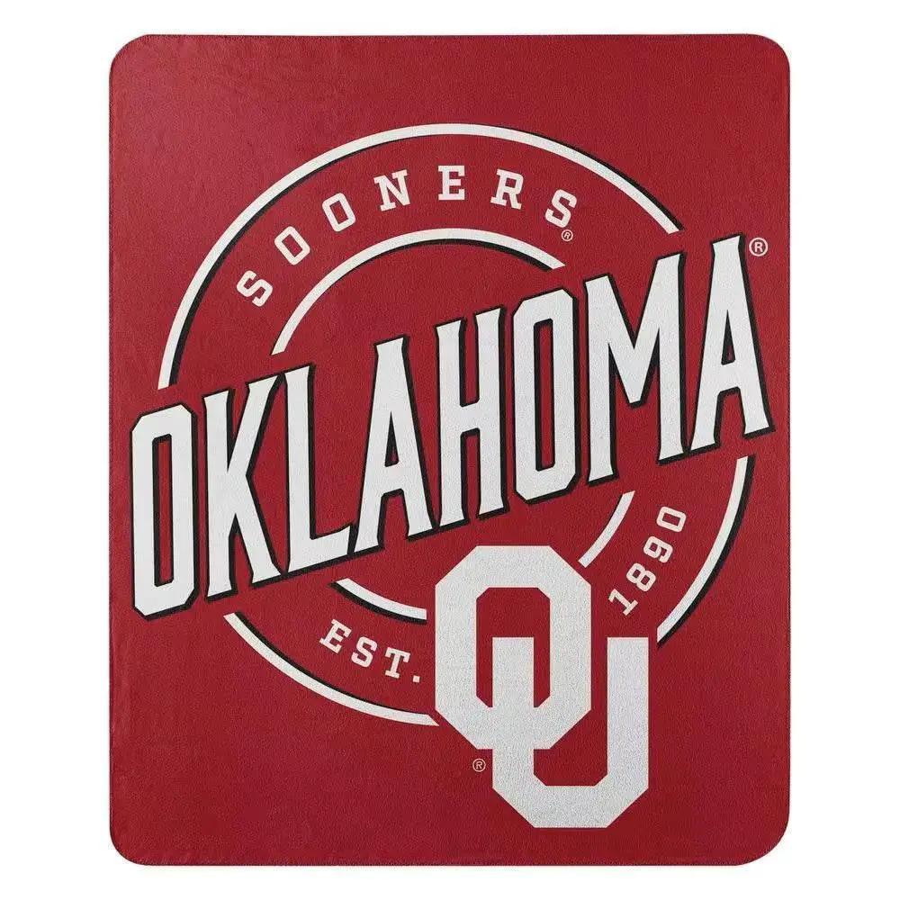 Oklahoma Sooners Fleece Blanket 50x60 Campaign Design - ToylandEU™