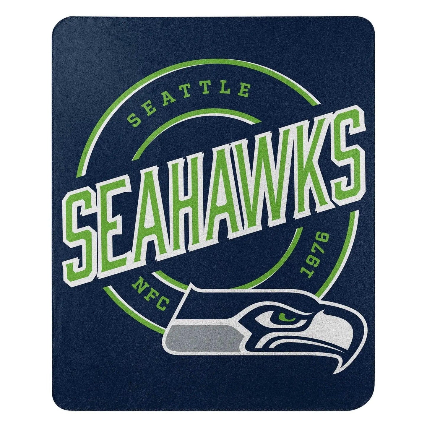 Seattle Seahawks Fleece Blanket 50x60 Campaign Design - ToylandEU™