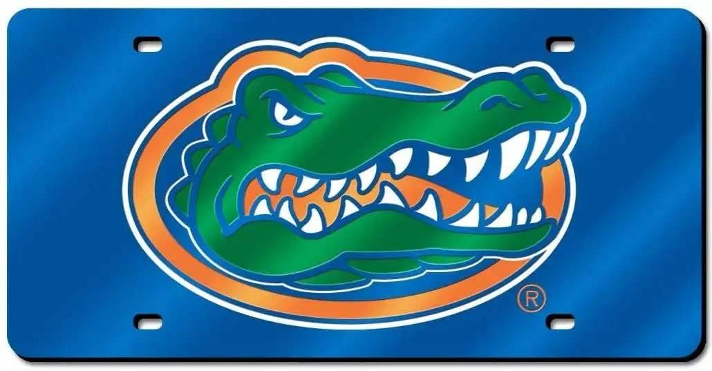 Florida Gators Laser Cut Blue License Plate Display - ToylandEU™