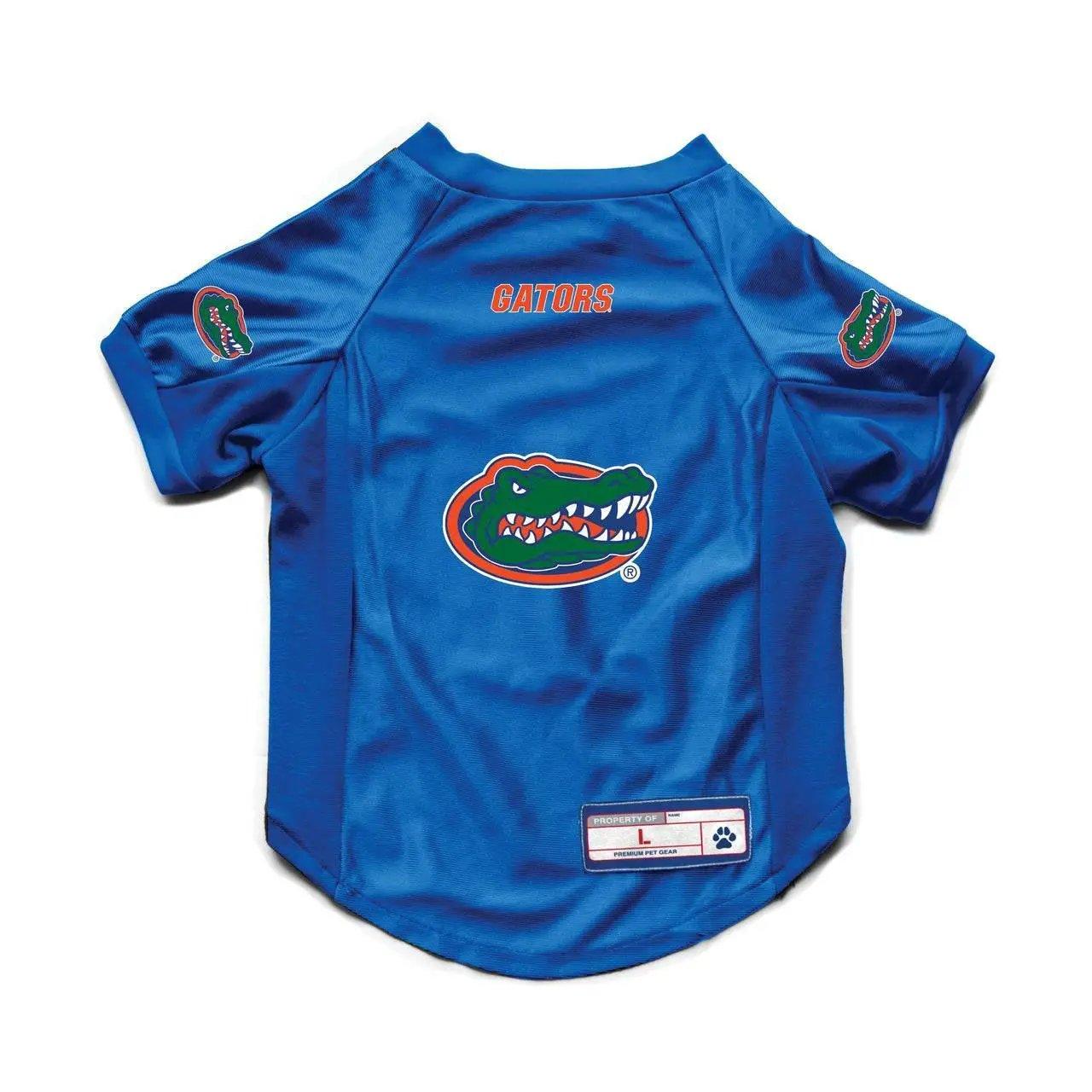 Florida Gators Pet Jersey Stretch Size L Dazzle Fabric - ToylandEU™