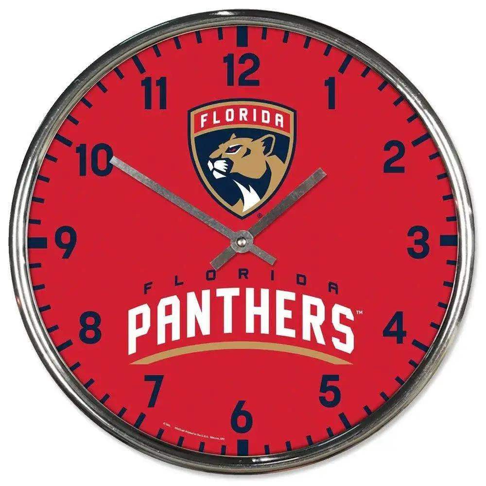 Florida Panthers Chrome Round Wall Clock 12 Inch Edition - ToylandEU™