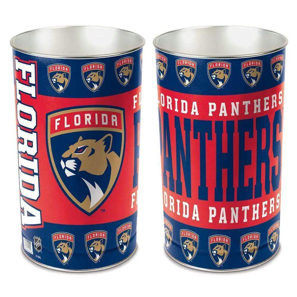 Florida Panthers Wastebasket 15 Inch Metal Trash Can - ToylandEU™