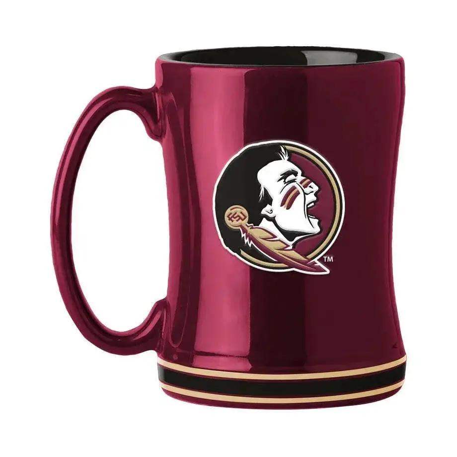 Florida State Seminoles 14oz Sculpted Relief Team Color Mug - ToylandEU™