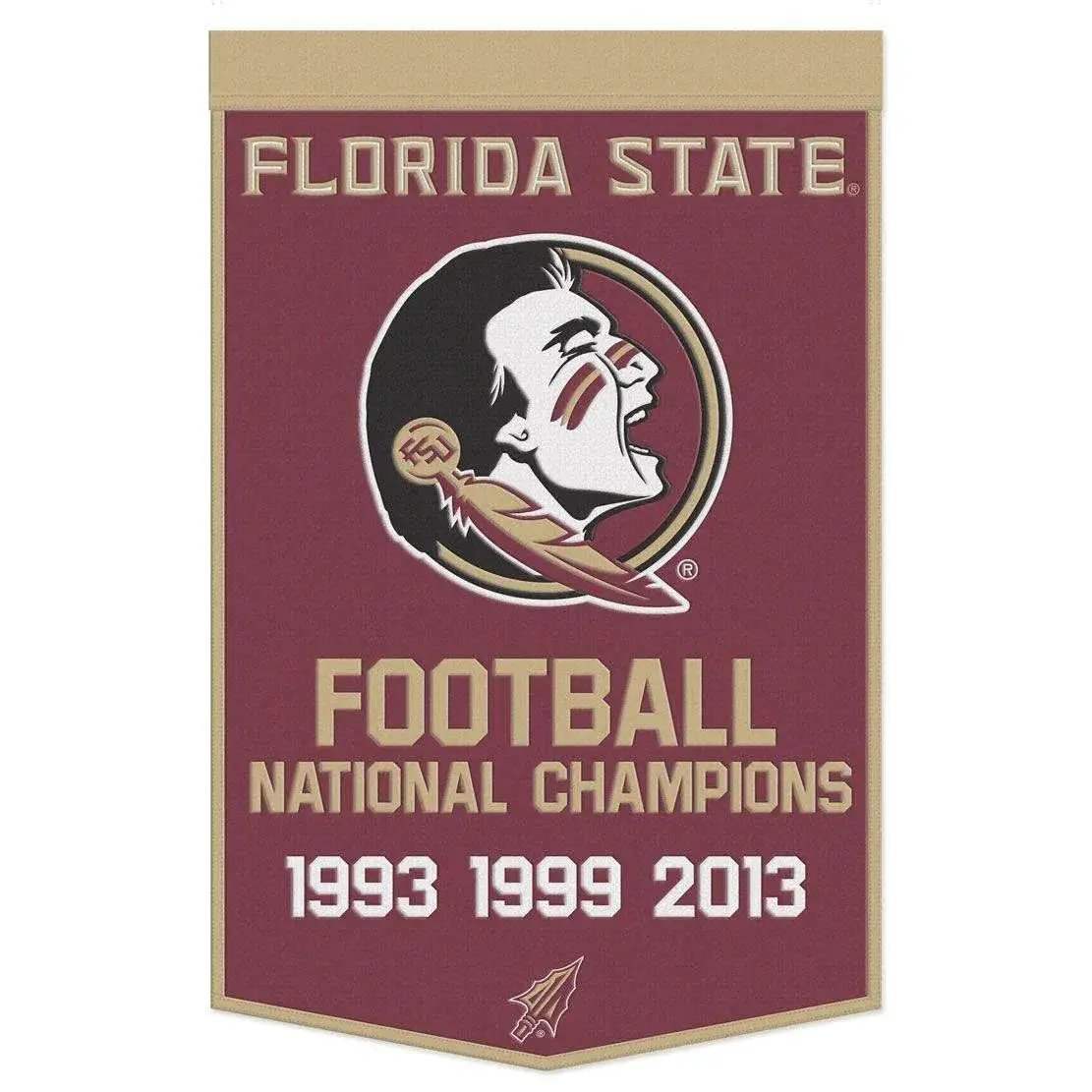 Florida State Seminoles Banner Wool 24x38 Dynasty Champ - ToylandEU™
