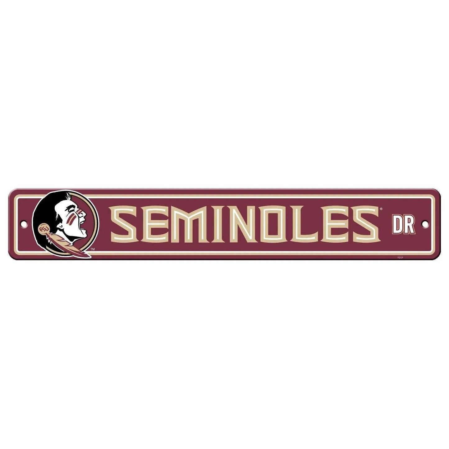 Florida State Seminoles Sign 4x24 Plastic Street Style CO - ToylandEU™
